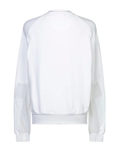 Shop Tom Rebl Sweatshirts In White