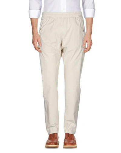 Shop Low Brand Man Pants Beige Size 4 Cotton, Elastane