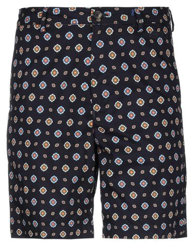 Shop Kenzo Shorts & Bermuda Shorts In Dark Blue