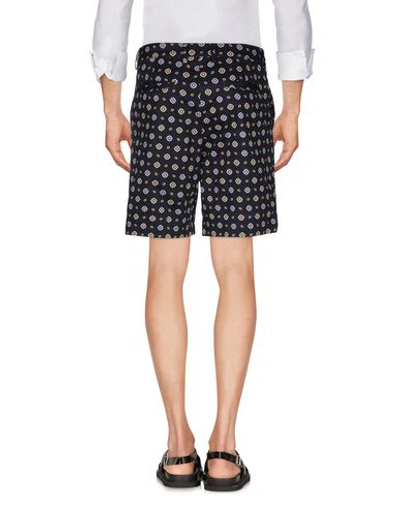 Shop Kenzo Shorts & Bermuda Shorts In Dark Blue