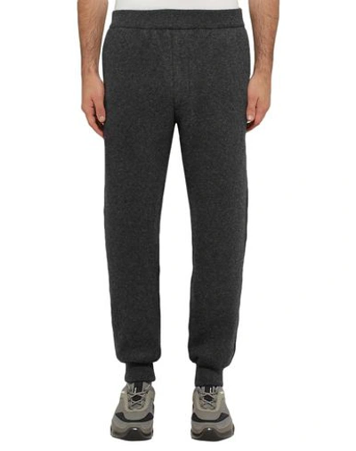 Shop Prada Pants In Steel Grey