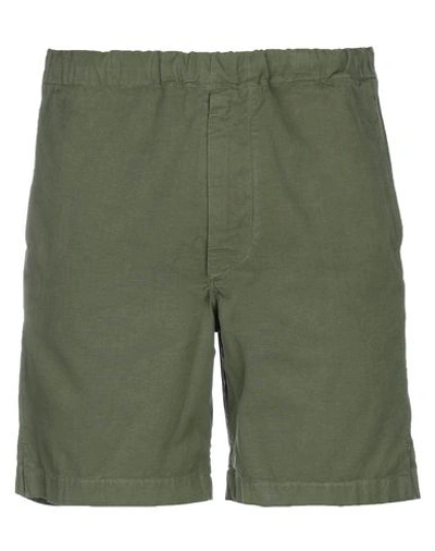 Shop Bellerose Shorts & Bermuda In Military Green