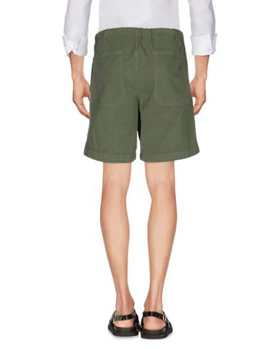 Shop Bellerose Shorts & Bermuda In Military Green