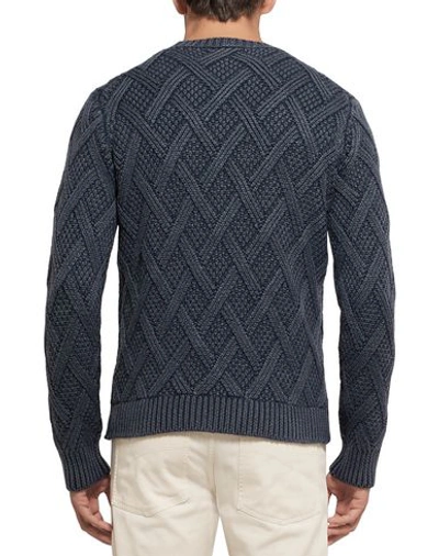 Shop Tod's Sweater In Slate Blue