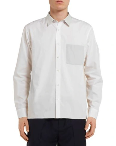Shop Aloye Solid Color Shirt In White