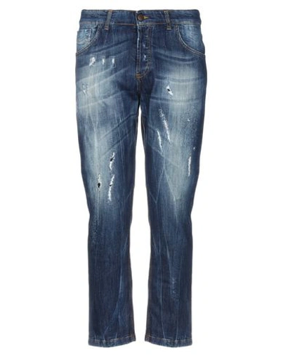 Shop Entre Amis Man Jeans Blue Size 29 Cotton, Elastane