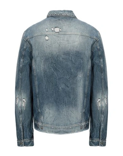 Grey Daniele Alessandrini Denim Outerwear In Blue