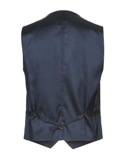Shop Tonello Suit Vest In Dark Blue