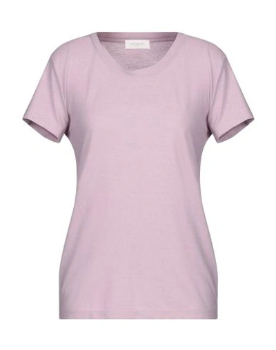 Shop Slowear T-shirt In Lilac