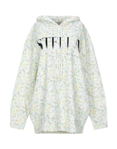 Shop Stella Mccartney Sweatshirts In Light Green