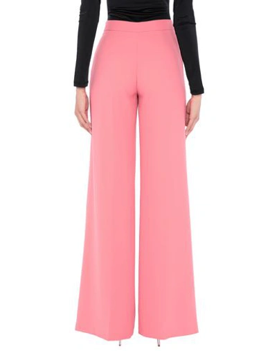 Shop Elisabetta Franchi Casual Pants In Pastel Pink