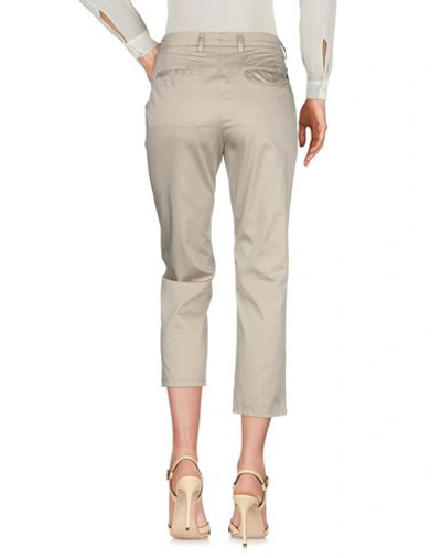 Shop Dondup Woman Pants Beige Size 31 Cotton, Elastane