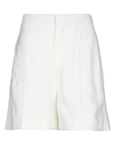 Shop Chloé Shorts In Ivory