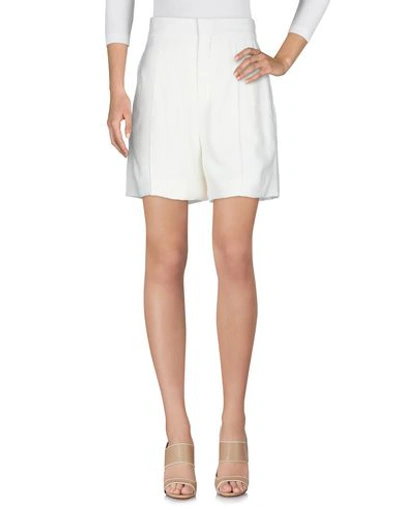 Shop Chloé Shorts In Ivory