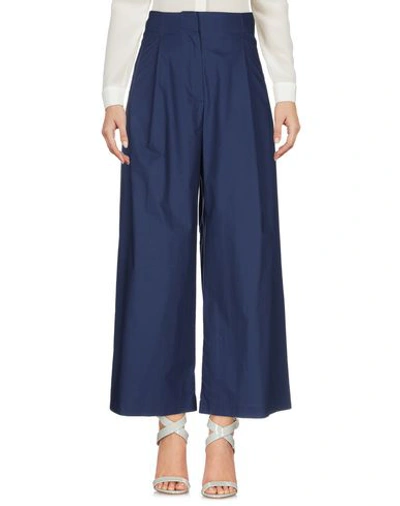 Shop Etro Casual Pants In Blue