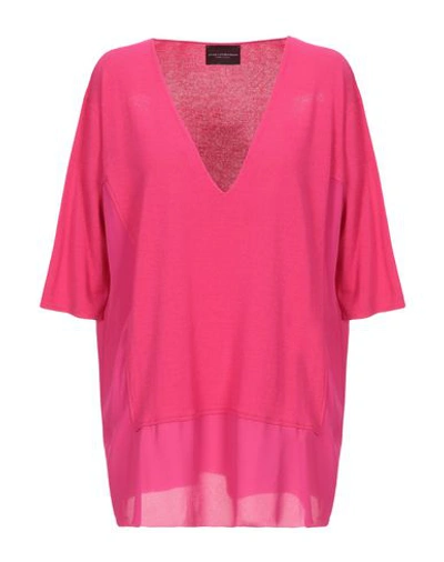 Atos Lombardini Sweaters In Pink | ModeSens