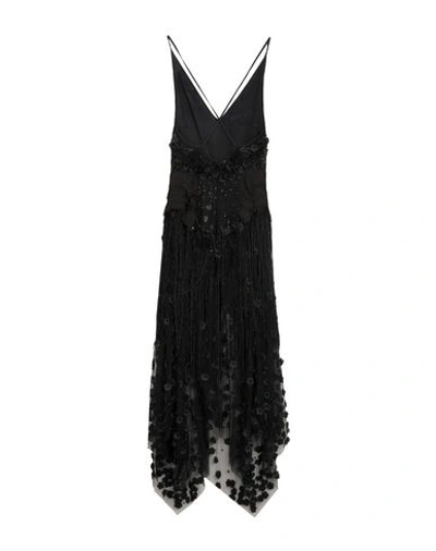 Shop Amen Couture Woman Maxi Dress Black Size 6 Polyamide