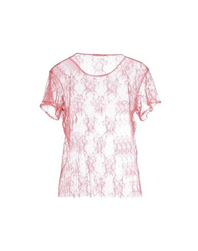 Shop Paolo Pecora Blouses In Pink