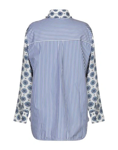 Shop Sandro Patterned Shirts & Blouses In White