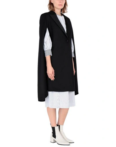 Shop Karl Lagerfeld Capes & Ponchos In Black