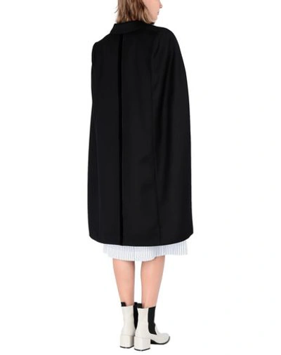 Shop Karl Lagerfeld Capes & Ponchos In Black