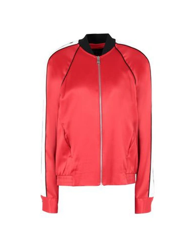 Shop Karl Lagerfeld Jackets In Red