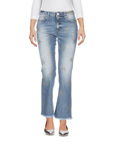 Shop Pinko Woman Jeans Blue Size 25 Cotton, Elastane