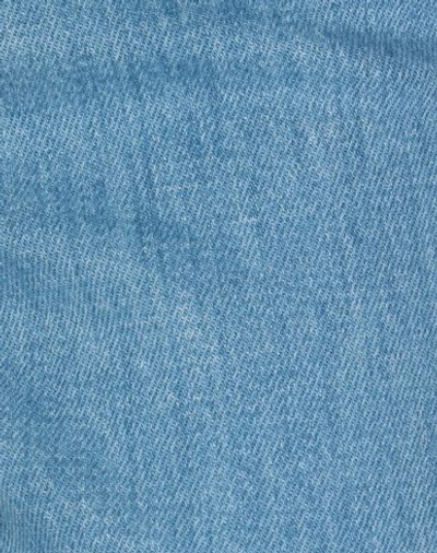 Shop Atelier Notify Denim Capris In Blue