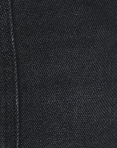 Shop Givenchy Woman Denim Pants Black Size 10 Cotton, Elastane, Calfskin