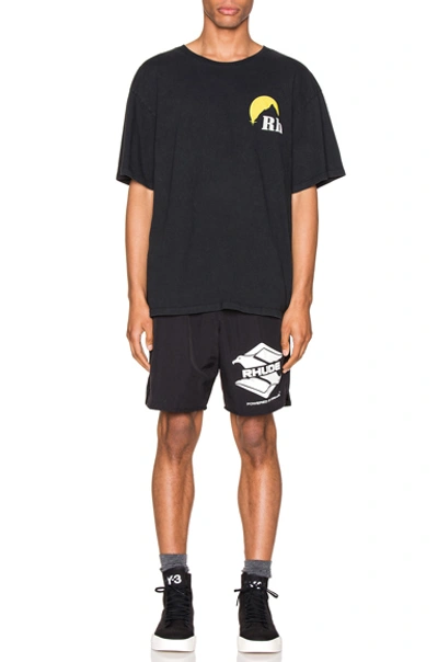 Shop Rhude Swim Short In Black