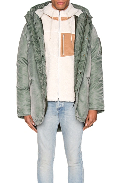 Shop John Elliott Nicasio Parka In Spruce