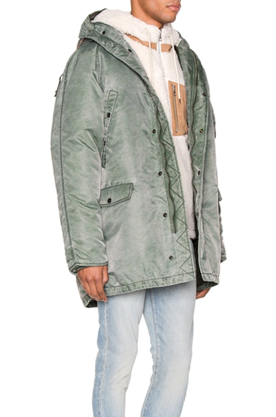 Shop John Elliott Nicasio Parka In Spruce