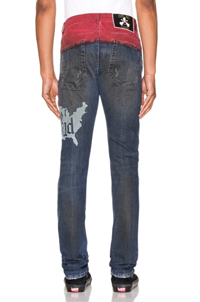 Hold Etched Dip Dyed Jean