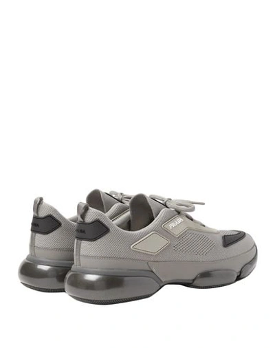 Shop Prada Sneakers In Grey
