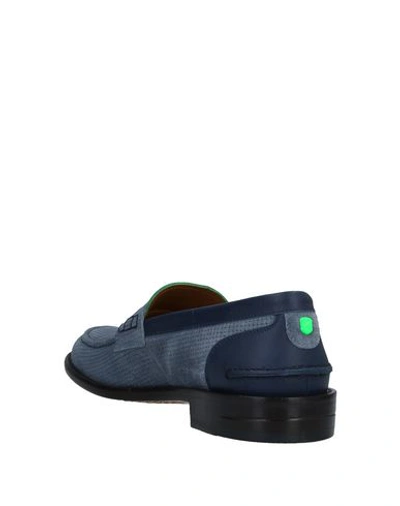 Shop Brimarts Loafers In Slate Blue