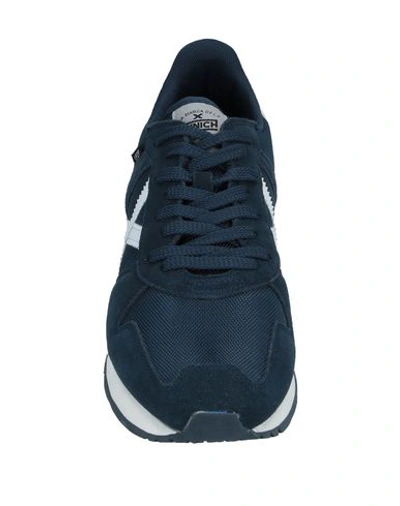 Shop Munich Sneakers In Dark Blue