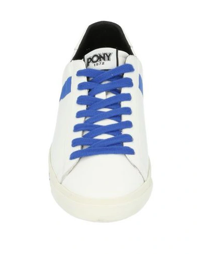 Shop Pony Man Sneakers White Size 9 Soft Leather