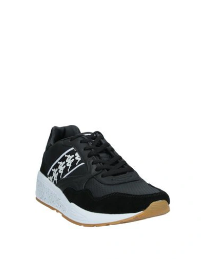 Shop Kappa Man Sneakers Black Size 11 Soft Leather