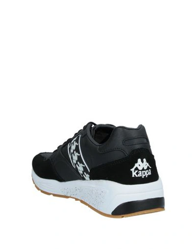Shop Kappa Man Sneakers Black Size 10.5 Soft Leather
