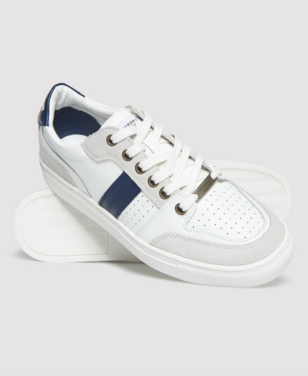 superdry white trainers