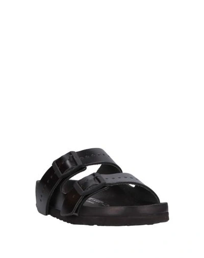 Shop Rick Owens X Birkenstock Woman Sandals Black Size 5 Soft Leather