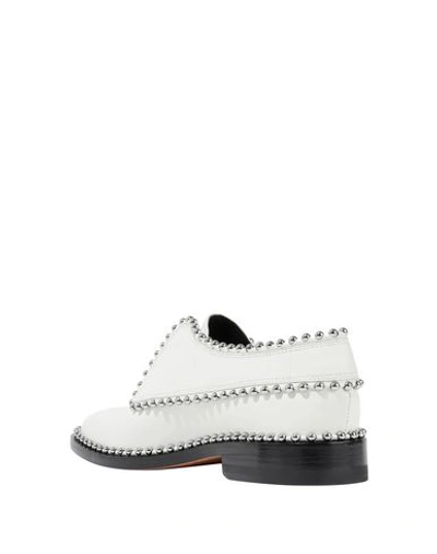 Shop Alexander Wang Loafers In White