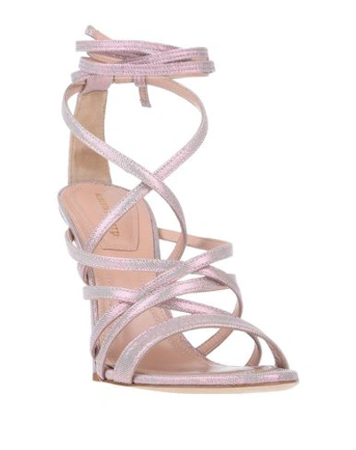 Shop Alberta Ferretti Sandals In Pink