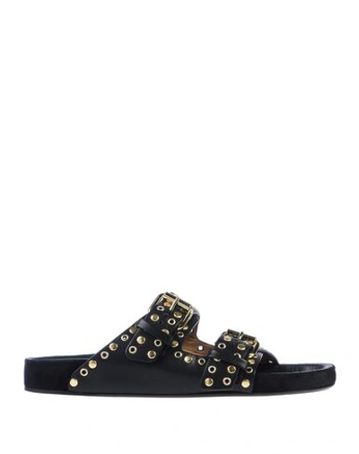 Shop Isabel Marant Sandals In Black