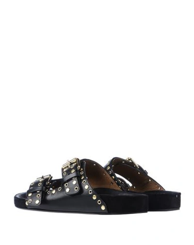 Shop Isabel Marant Sandals In Black