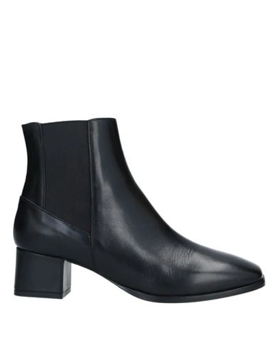 Shop Atp Atelier Ankle Boots In Black
