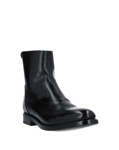 Shop Alberto Fasciani Ankle Boots In Black