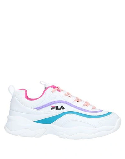 Shop Fila Sneakers In White