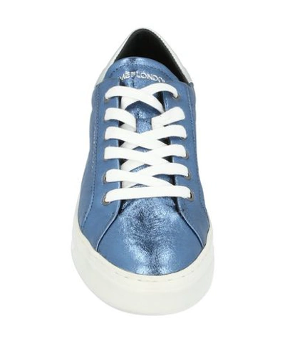 Shop Crime London Sneakers In Azure