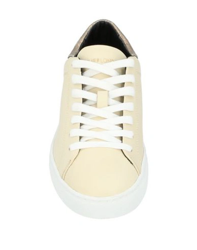 Shop Crime London Sneakers In Ivory